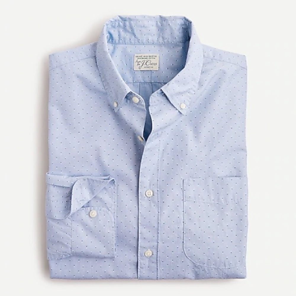 J. Crew stretch shirt in dobby